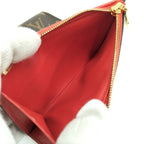 Louis Vuitton Portefeuille Flower Compact Monogram Coquelicot Wallet — view 9