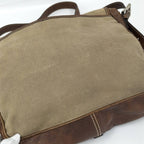 Prada Shoulder Bag Canapa Leather Brown Beige — view 6