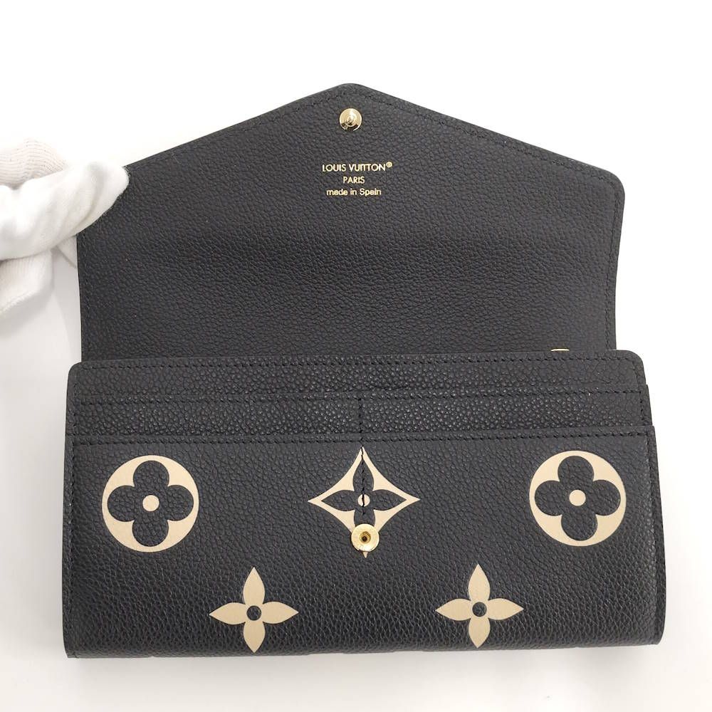 Louis Vuitton Portefeuille Sarah Bicolor Monogram Empreinte Wallet — view 2