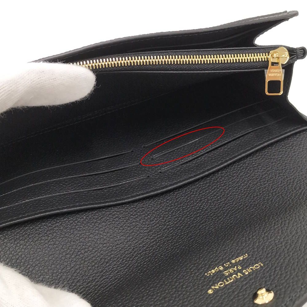 Louis Vuitton Portefeuille Sarah Bicolor Monogram Empreinte Wallet — view 7