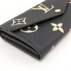 Louis Vuitton Portefeuille Sarah Bicolor Monogram Empreinte Wallet — view 4