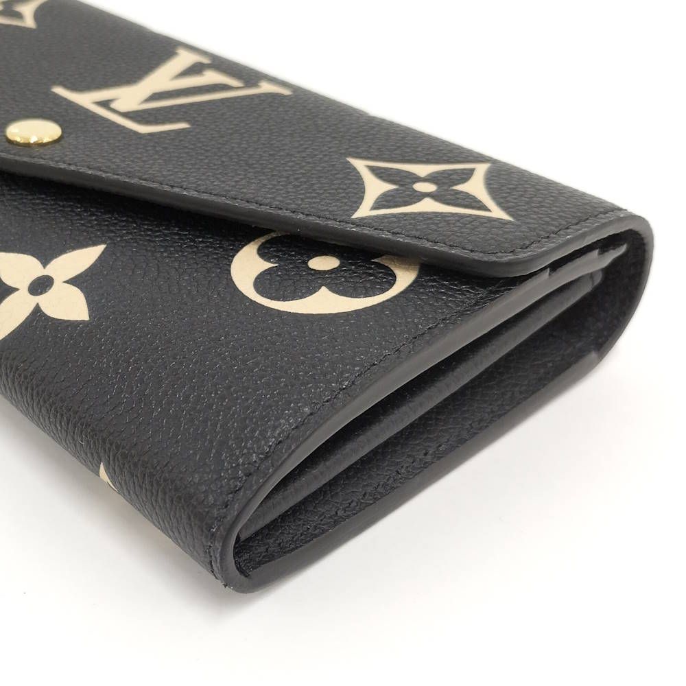 Louis Vuitton Portefeuille Sarah Bicolor Monogram Empreinte Wallet — view 5