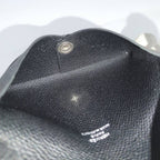 Hermes Calvi Black Veau Epsom Card Case — view 8