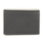 Hermes Calvi Black Veau Epsom Card Case — view 3