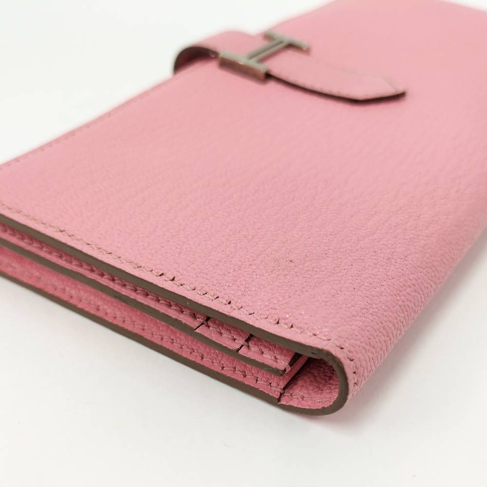 Hermes Bearn Souffle Wallet Chevre — view 4