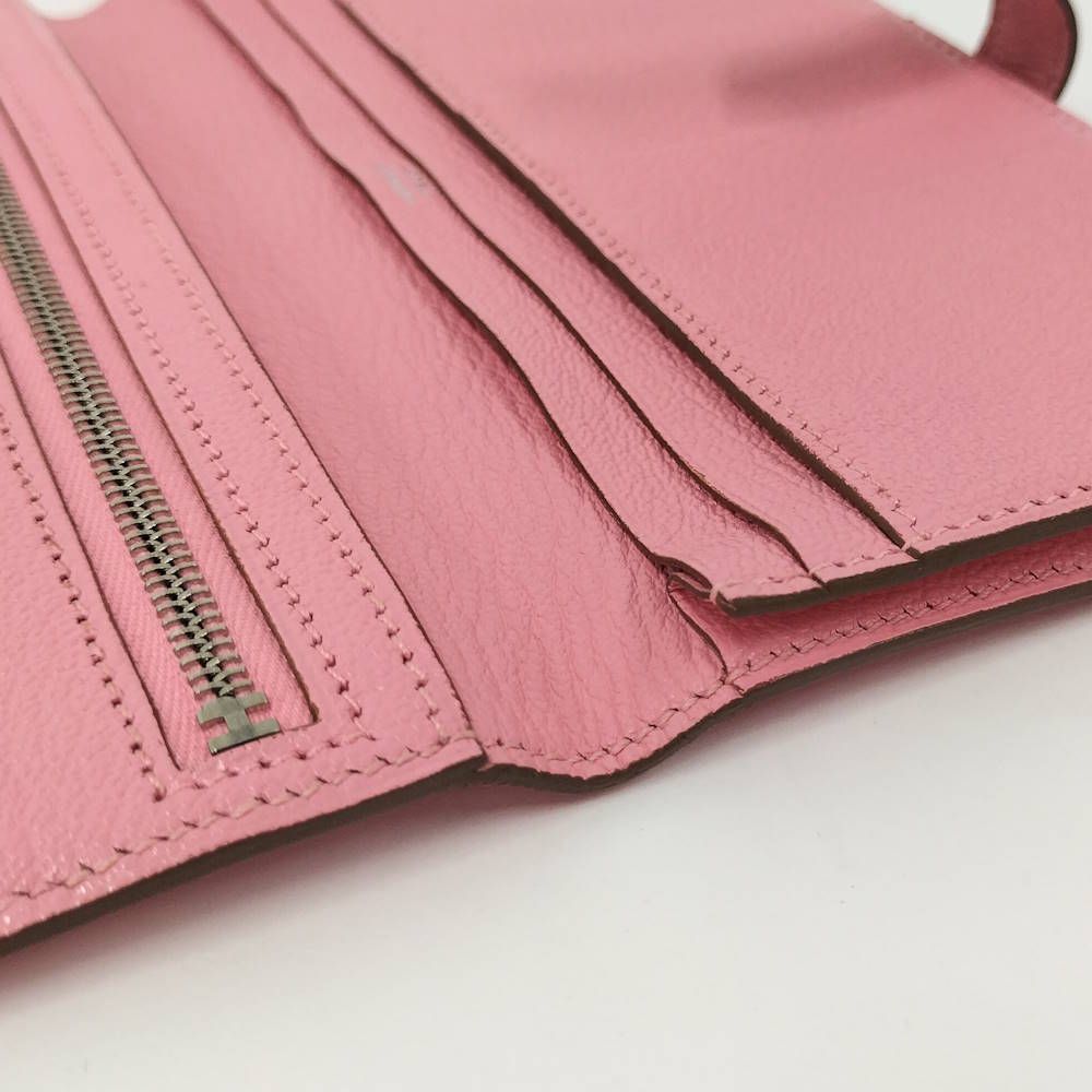 Hermes Bearn Souffle Wallet Chevre — view 6