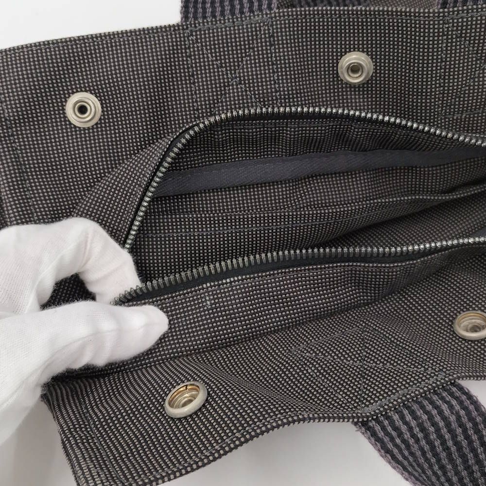 Hermes Her Line Tote Canvas Gray — view 8