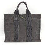 Hermes Her Line Tote Canvas Gray — view 2