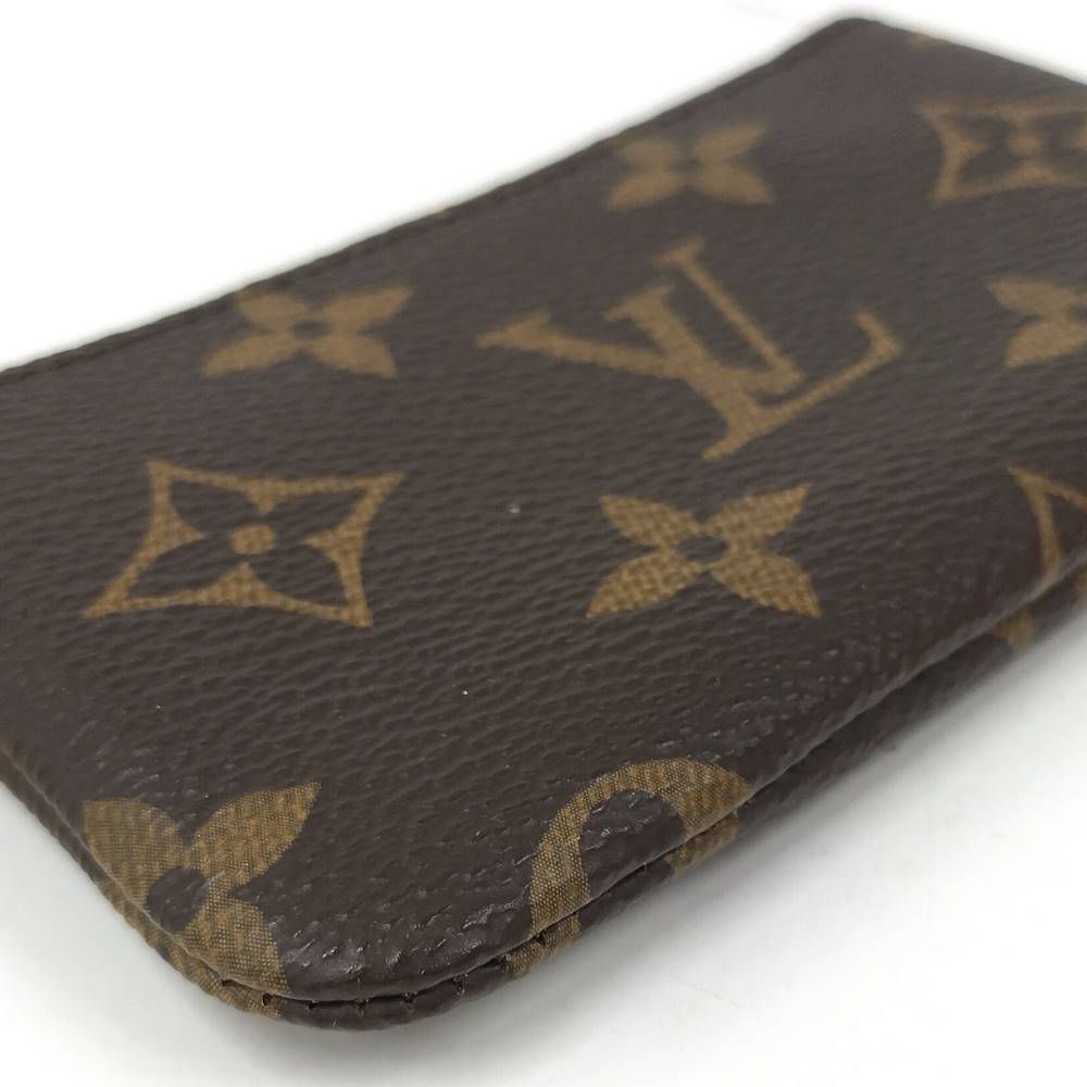 Louis Vuitton Pochette Cles Key Case Card Monogram Key Holder — view 4