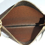Louis Vuitton Pochette Cles Key Case Card Monogram Key Holder — view 8