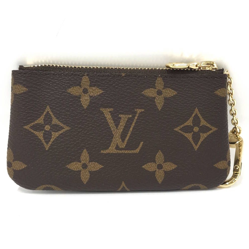 Louis Vuitton Pochette Cles Key Case Card Monogram Key Holder — view 2