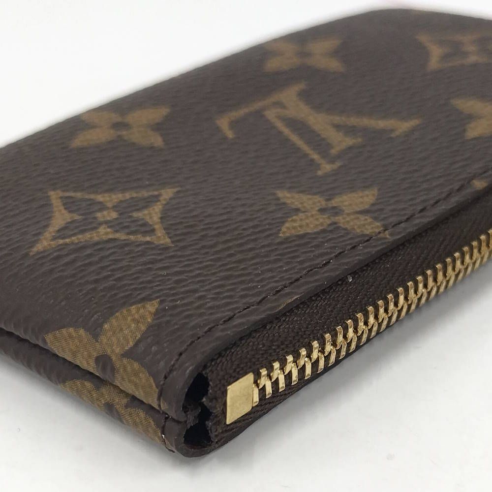 Louis Vuitton Pochette Cles Key Case Card Monogram Key Holder — view 6