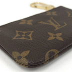 Louis Vuitton Pochette Cles Key Case Card Monogram Key Holder — view 5