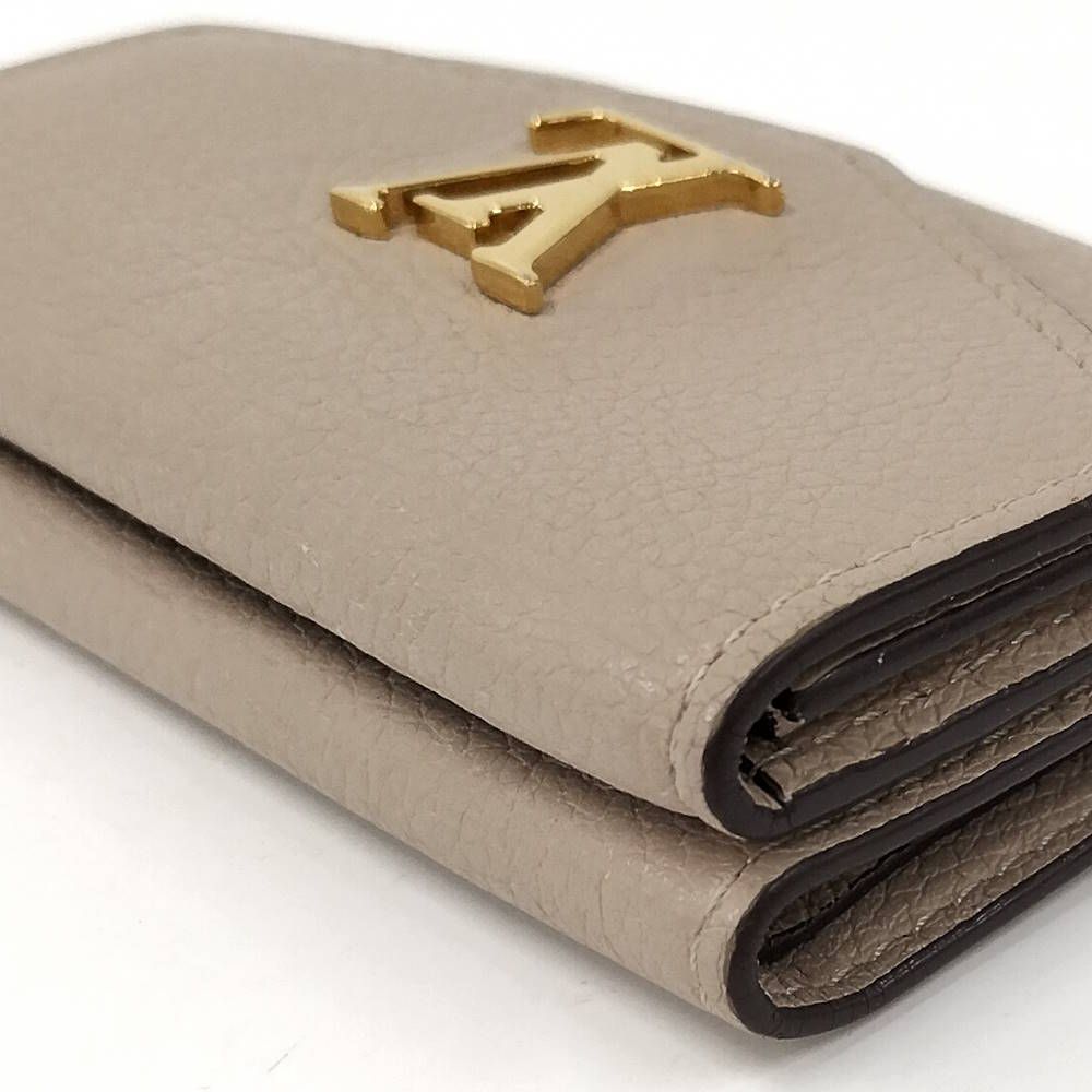 Louis Vuitton Portefeuille Lock Mini Wallet Gray — view 4
