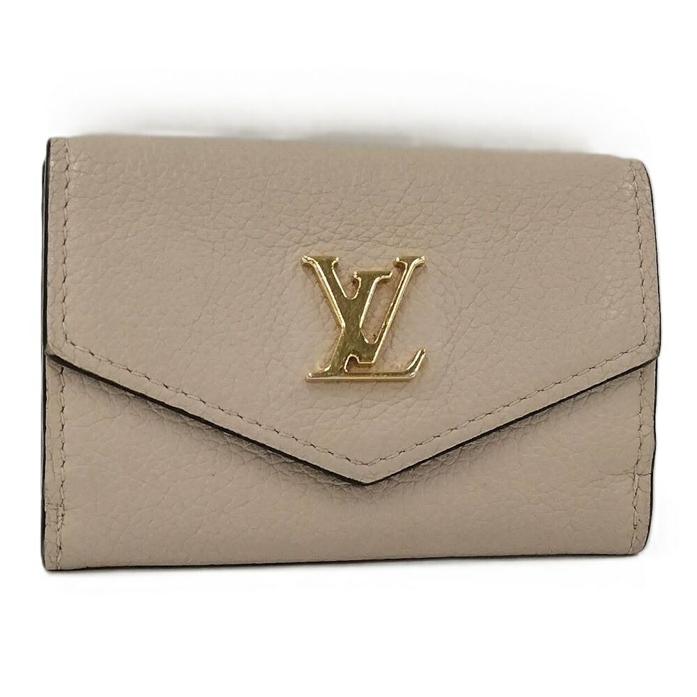 Louis Vuitton Portefeuille Lock Mini Wallet Gray