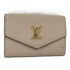 Louis Vuitton Portefeuille Lock Mini Wallet Gray