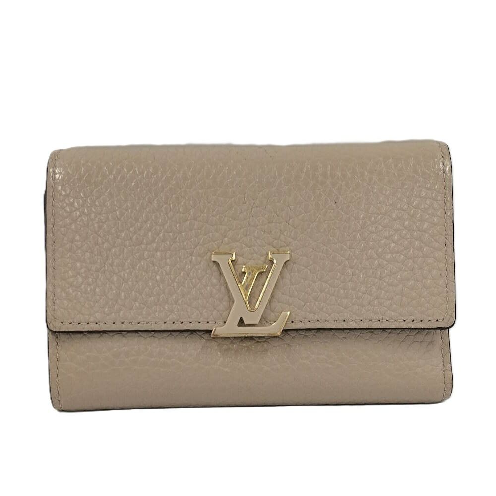 Louis Vuitton Portefeuille Capucines Wallet Leather Galle