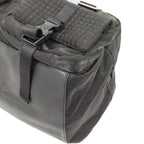Chanel Boston Bag Sports Line Chocobar Stitch Logo Nylon Canvas Black — view 3