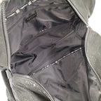 Chanel Boston Bag Sports Line Chocobar Stitch Logo Nylon Canvas Black — view 9