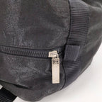 Chanel Boston Bag Sports Line Chocobar Stitch Logo Nylon Canvas Black — view 5
