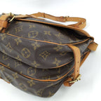 Louis Vuitton Saumur MM Shoulder Bag Monogram — view 3