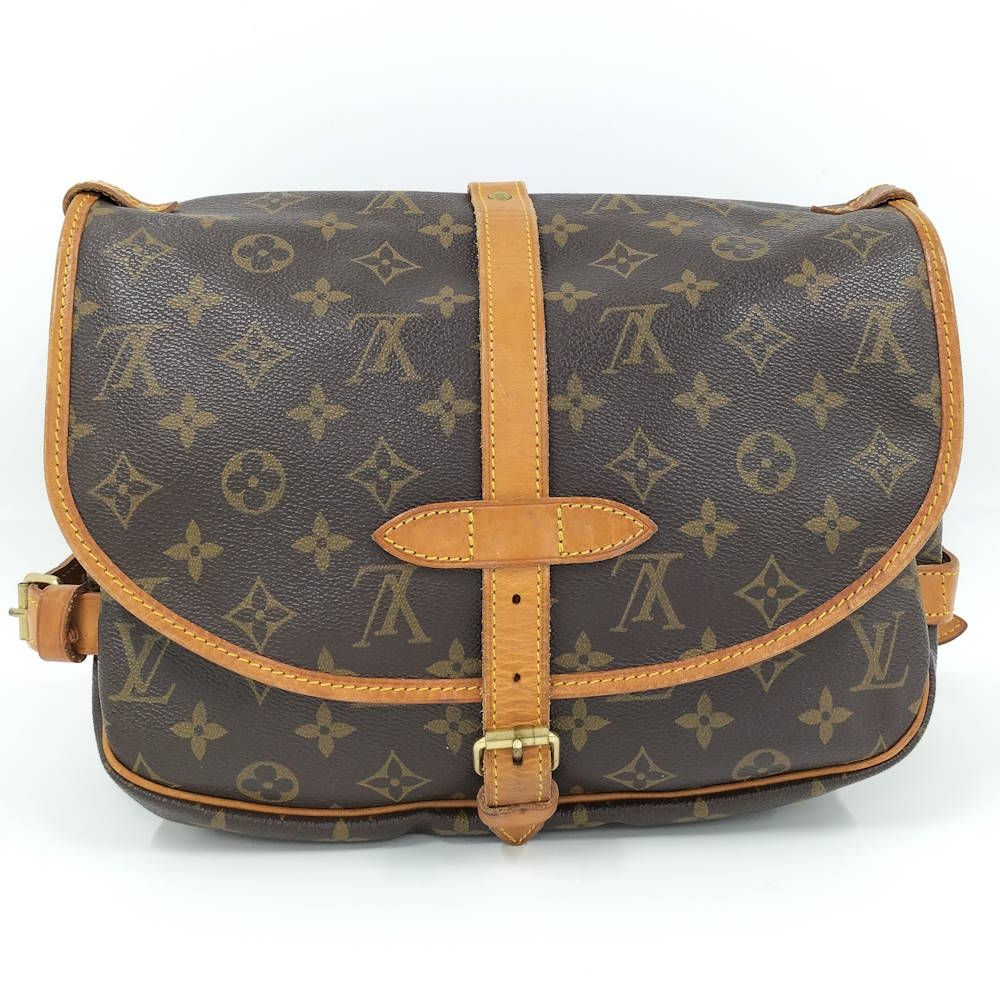 Louis Vuitton Saumur MM Shoulder Bag Monogram — view 2