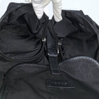 Gucci Backpack Nylon Leather Black — view 9