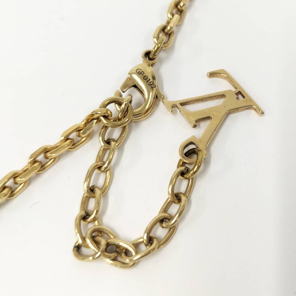 Louis Vuitton Collier Crimea River Necklace Plated Gold — view 5