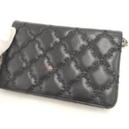 Chanel Ultra Stitch Chain Wallet Silver Shoulder — view 6