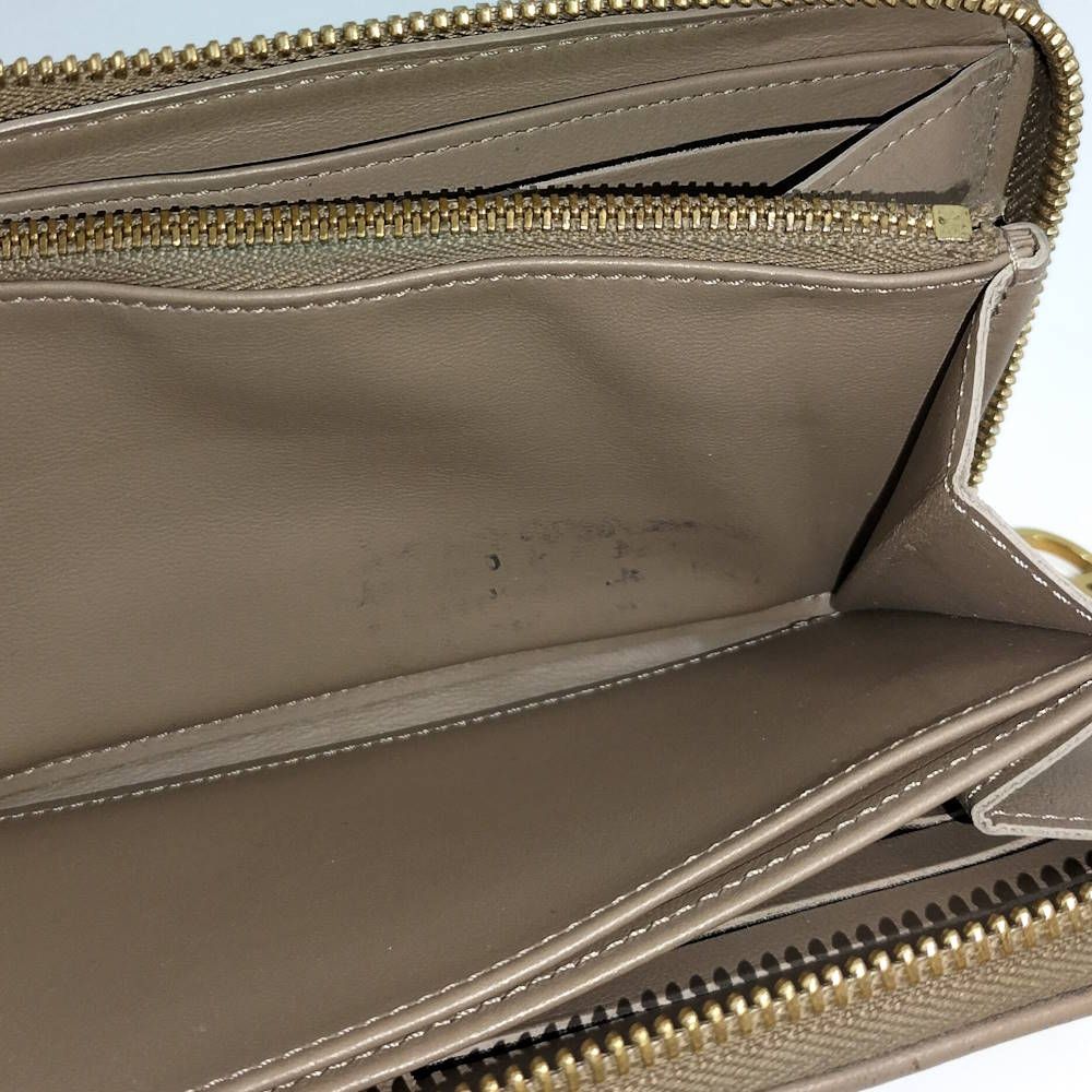 Louis Vuitton Zippy Wallet Zip Around Monogram Leather Taupe — view 8