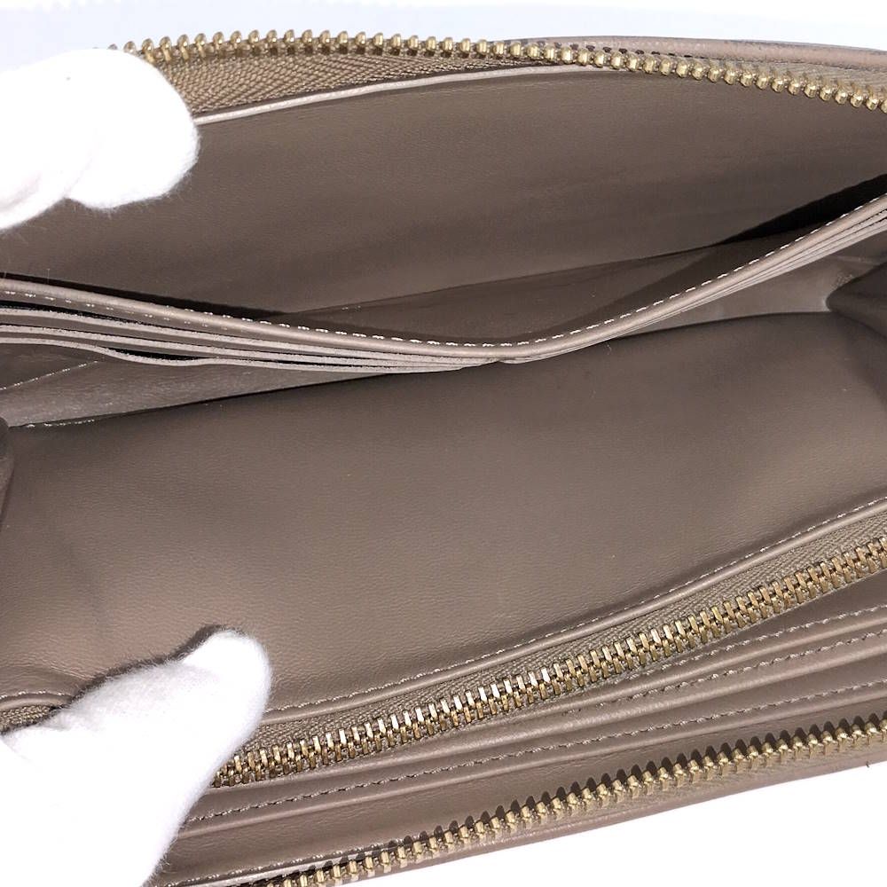 Louis Vuitton Zippy Wallet Zip Around Monogram Leather Taupe — view 7