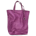 Bottega Veneta Tote Intreccio Nylon Purple