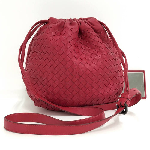 Bottega Veneta Drawstring Shoulder Bag Intrecciato Leather — view 2