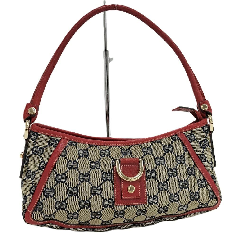 Gucci Abbey Shoulder Bag GG Canvas Beige