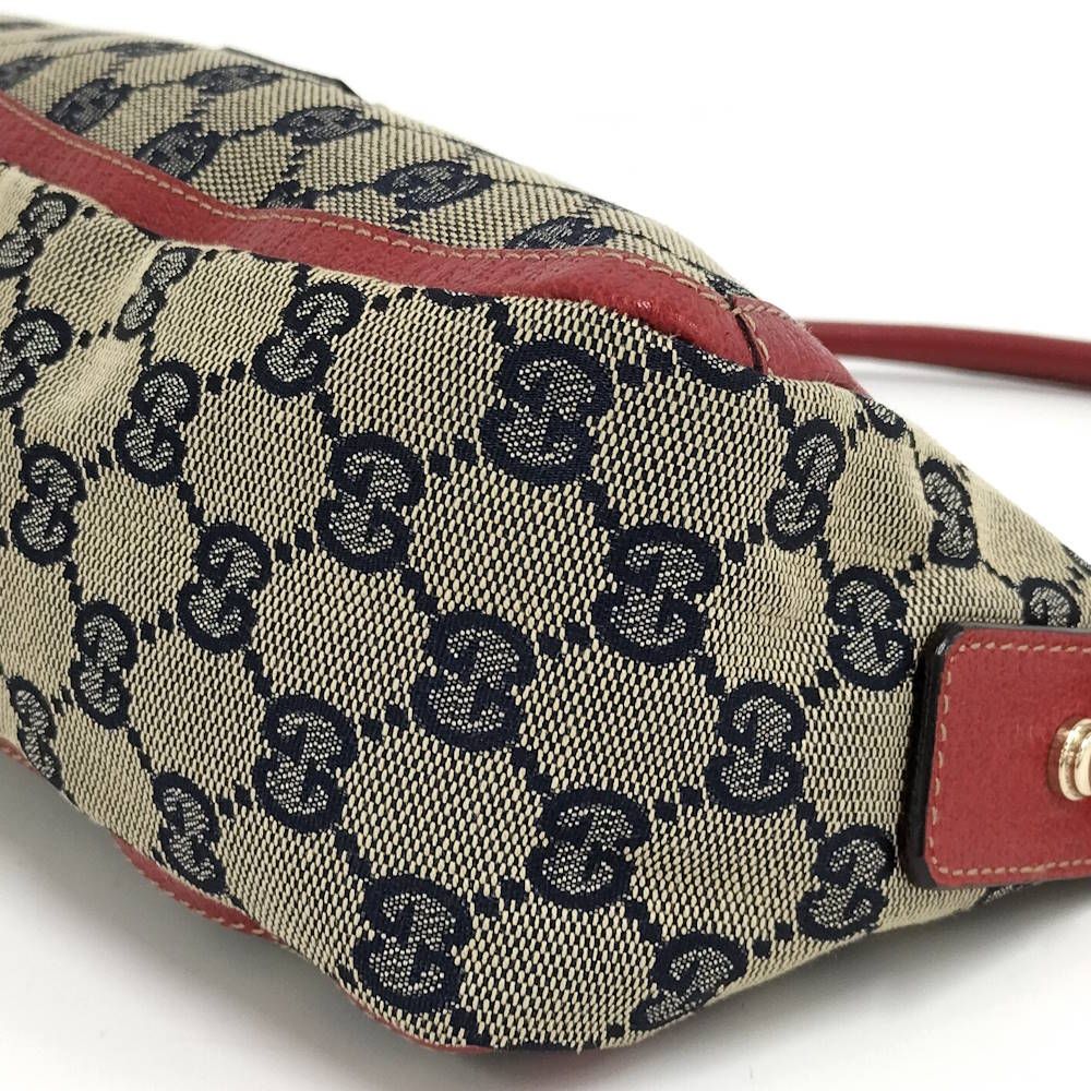 Gucci Abbey Shoulder Bag GG Canvas Beige — view 5