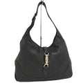 Gucci Shoulder Bag New Jackie Leather Black