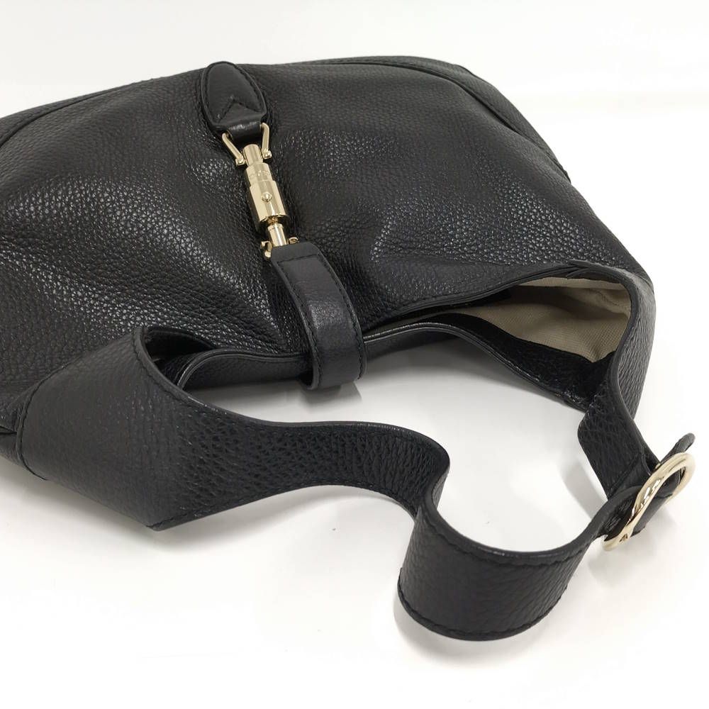 Gucci Shoulder Bag New Jackie Leather Black — view 6