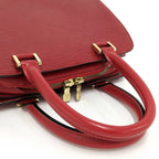 Louis Vuitton Pont Neuf Epi Castilian Red Handbag — view 6