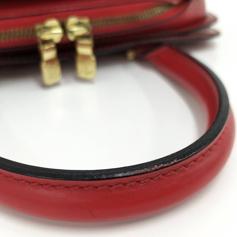 Louis Vuitton Pont Neuf Epi Castilian Red Handbag — view 7