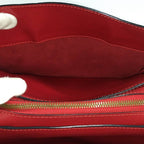 Louis Vuitton Pont Neuf Epi Castilian Red Handbag — view 8