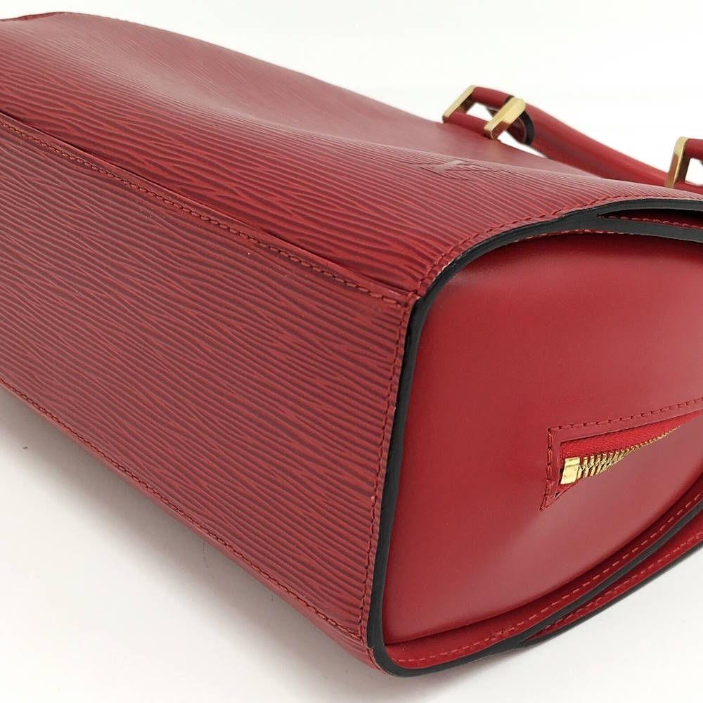 Louis Vuitton Pont Neuf Epi Castilian Red Handbag — view 5