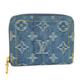 Louis Vuitton Zippy Coin Purse Monogram Denim