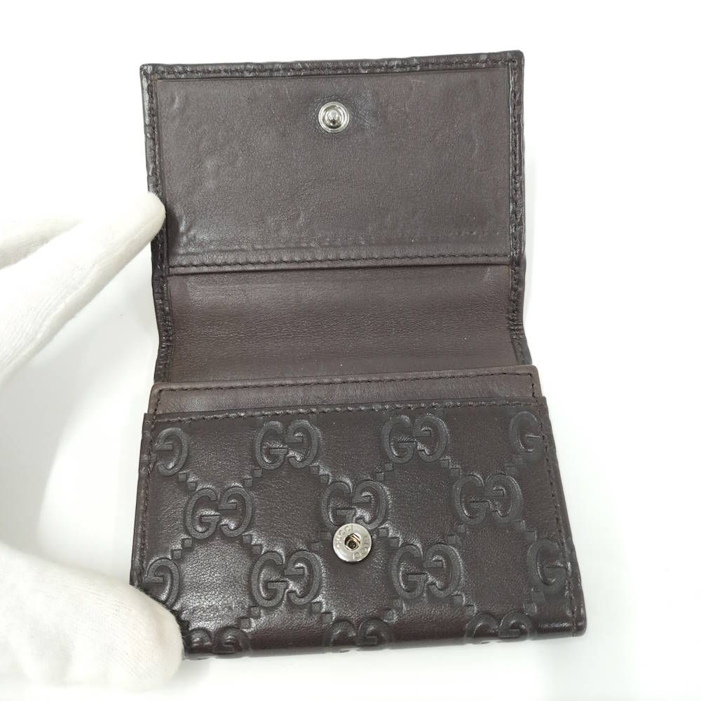Gucci Guccissima Business Card Holder — view 2