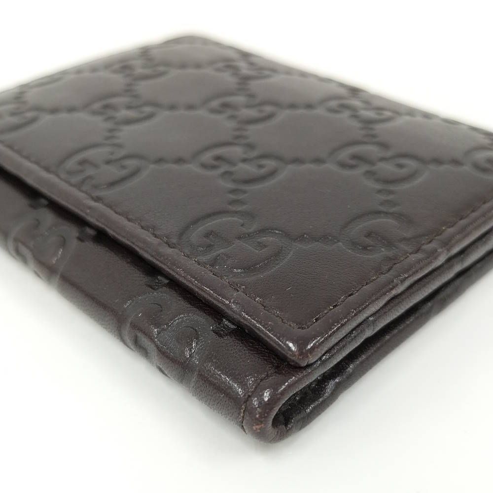 Gucci Guccissima Business Card Holder — view 4