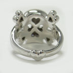 Dior Tet Dumor Skull Ring 18k White Gold — view 3