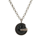 Gucci Onyx Ball Necklace