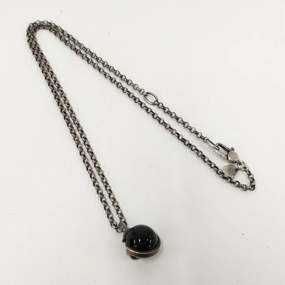 Gucci Onyx Ball Necklace — view 3