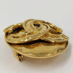 Chanel Vintage Brooch Gold — view 6