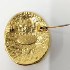 Chanel Vintage Brooch Gold — view 9