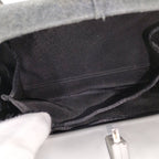 Chanel Hip Shoulder Bag Felt Gray — view 9